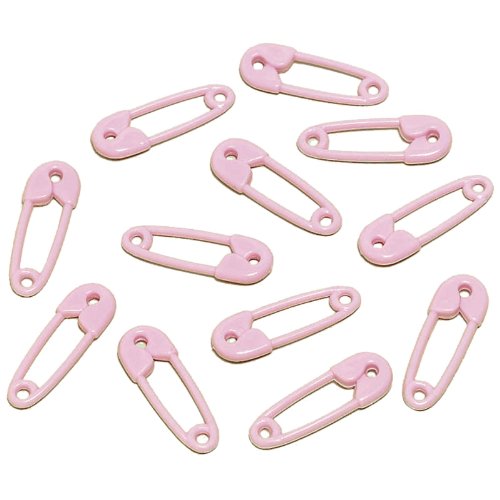 Safety Pins, Nickel-Plated, Steel, 1 1/2 Inch Length, 144/Pack