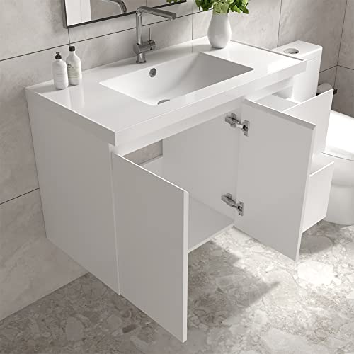 Jpnd 36 X 19 Inch Vanity Top Bathroom Sink thumb #4