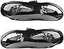 AUTOSAVER88 Headlight Assembly Compatible with 1998-2002 Chevy Camaro Black Housing with Clear Lens(Driver Side and Passenger Side)