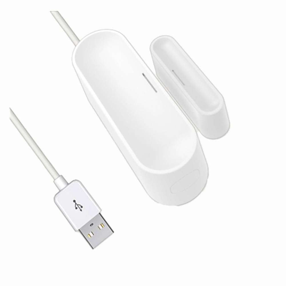Littimoon ZigBee 2.4GHz Wireless Door Open/Closed Detectors Tuya APP Control Security Alarm Detector Window Door Gate Sensor Protection