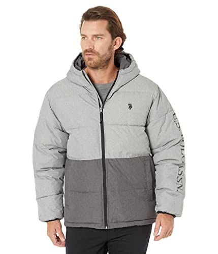 U.S. POLO ASSN. Heather Puffer Jacket