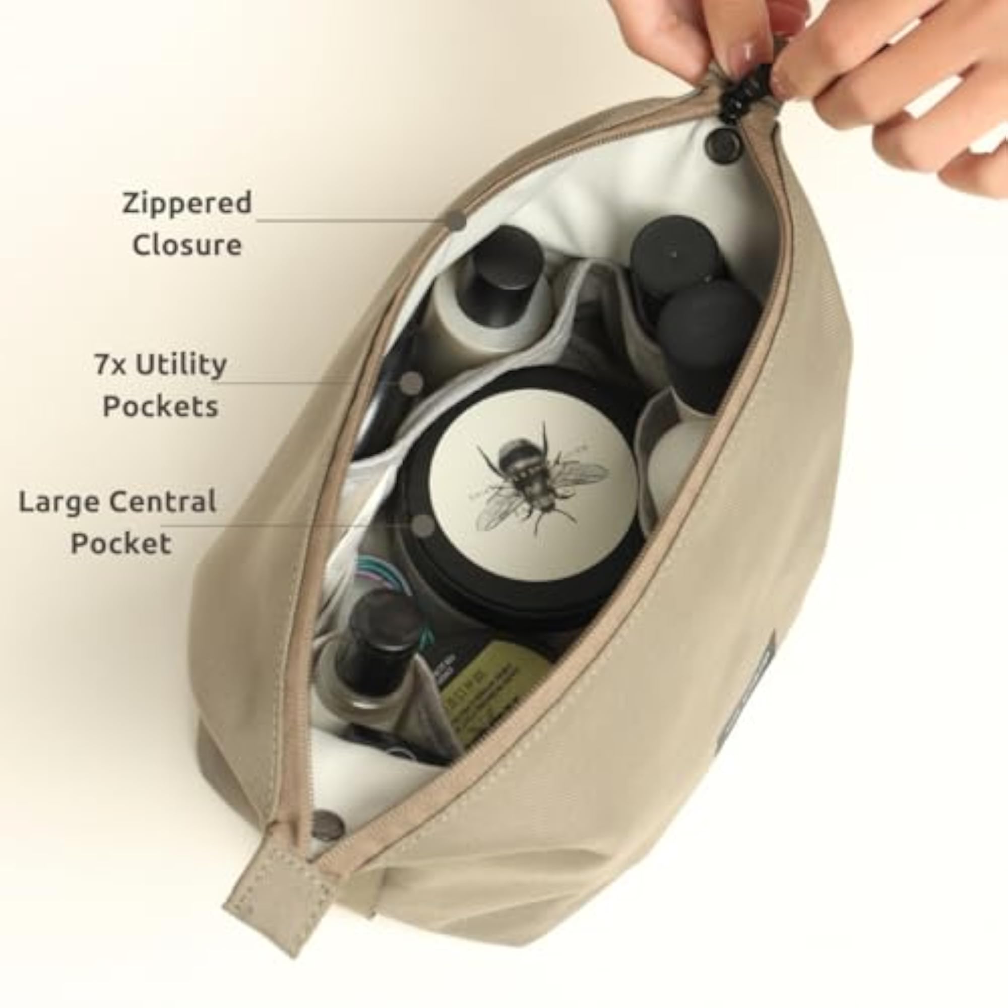 Multi Utility Pouch for Women, Premium Water Resistant