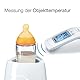 Beurer FT 90 kontaktloses digitales Infrarot-Fieberthermometer, 1 Stück & HM 16 Thermo-Hygrometer, Raumklimakontrolle mittels Temperaturanzeige und Luftfeuchtigkeit, Smiley-Anzeige, Silber | 1er Pack