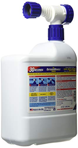 30 SECONDS Cleaners Outdoor Cleaner, 64oz Hose End Attachment, Clear - Image 4