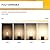 Hizashi LED Edison Bulbs, 6W, Equivalent 60W, Dimmable E26 LED Bulb, 3000K Soft White, 95+ CRI 700 Lumens, ST19 Vintage Light Bulbs, Clear Glass, Pack of 4