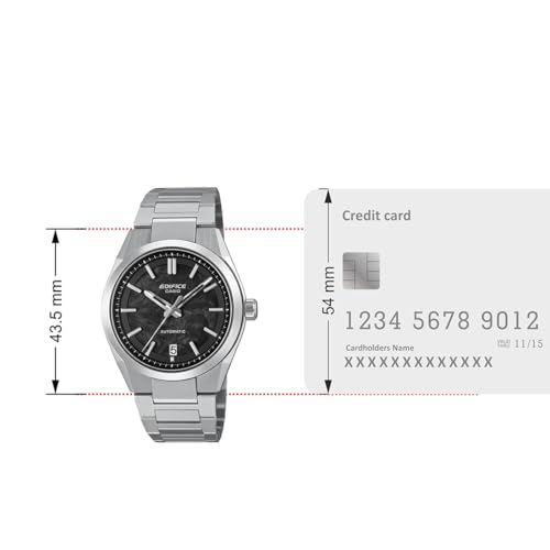 Image of Casio Edifice EFK-100CD-1ADR Automatic Analog Black Dial Men (ED669)
