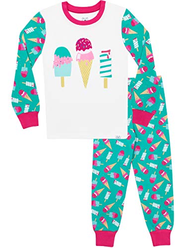 Harry Bear Pijamas para niñas Sueños de Helado Ajuste Ceñido Multicolor 8-9 Años