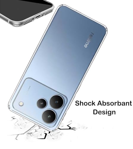 Image of Soft Silicone TPU Flexible Back Cover Compatible with Realme P4 Pro 5G