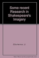 Some recent research in Shakespeare's imagery, B0006AODV6 Book Cover