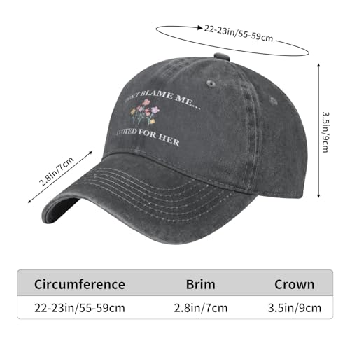Gorra baseball 'Dont Blame Me I Voted for Her' para mujer miniatura 5