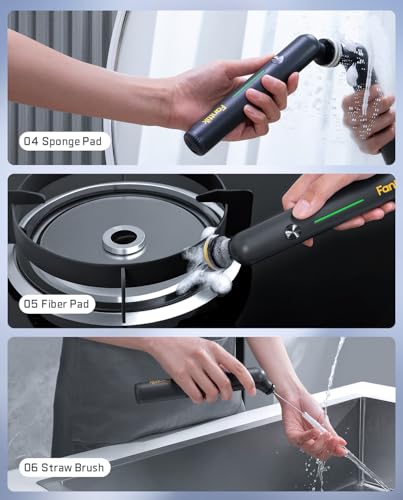 Fanttik G9 Nano Electric Spin Scrubber & Fanttik A10 Pro 2-in-1 Digital Laser Tape Measure with HD IPS Color Display