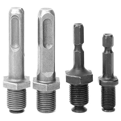 Adaptador de portabrocas de acero de alta velocidad de 4 piezas Cover