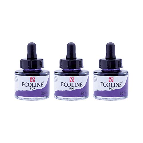 ターレンス エコラインカラーインク 30ml 3本組 ウルトラマリンバイオレットT1125-5071