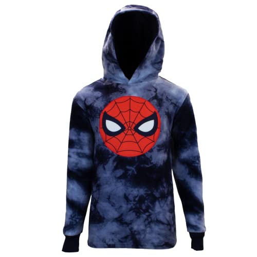 Marvel Icons Boys Pullover Fashion Hoodie Sweatshirt For Kids (Blue Wash, 4) #TOP9