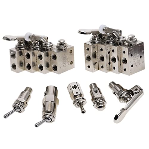 Vanne de commutation à bouton pneumatique TAC2-31V mécanique 3P 4V pour vérin pneumatique