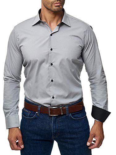 Chemise slim fit homme idéale pour le bureau et les voyages d'affaires