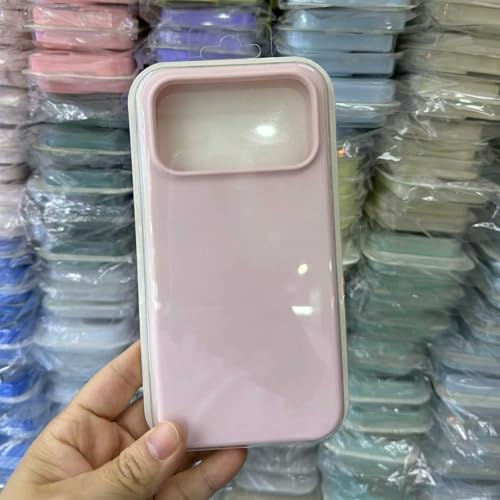 Coque iPhone 15 Plus antichoc silicone rose silicone liquide housse