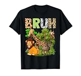 Funny Bruh Safari Animals Wildlife Jungle Zookeeper Boy Kids T-Shirt