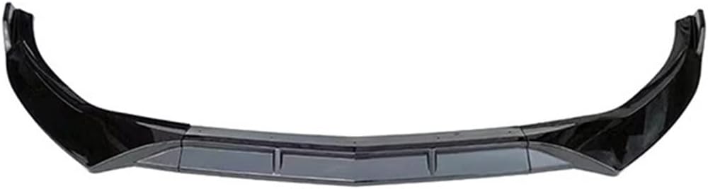 3 個の車のフロントバンパースプリッターリップスポイラーディフ