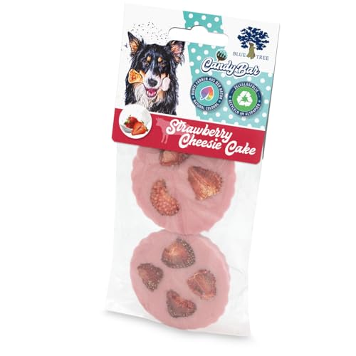 BLUE TREE Pastel de Queso de Fresa 60 g