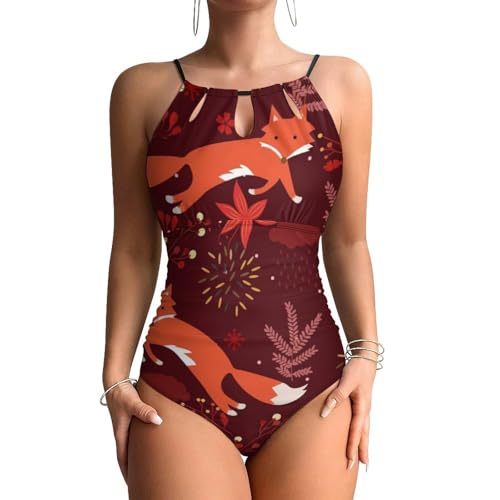 Maillots de bain une pièce renard dessin animé pour sublimer votre été