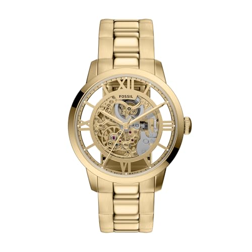 Image of Fossil Townsman Gold Automatic Stainless Steel Watch ME3280
