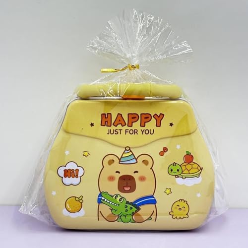 Image of Money Saving Bank with Coin Slot / /Creative Cartoon Design Money Bank / /Plastic Piggy Bank for Boys & Girls (Pack of 1) (Handbag Piggy Bank)