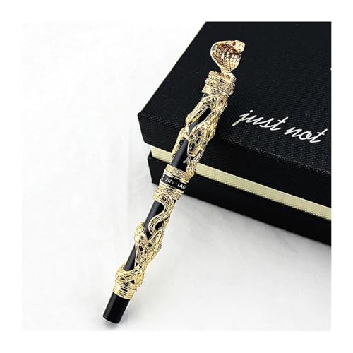 Stylo plume serpent calligraphie motif cobra 3D pointe 0.5 - 2