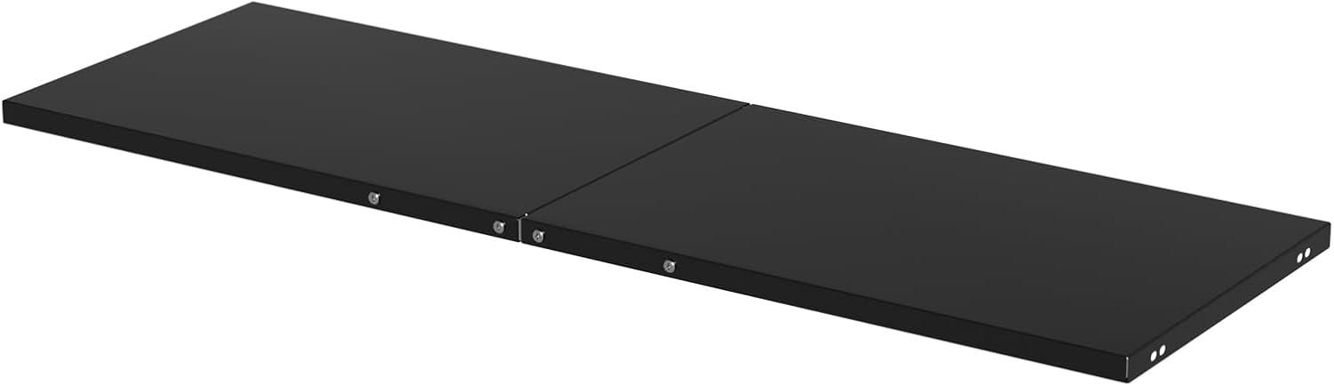 Mrosaa Metal Shelves for 37Cu.ft/57Cu.ft Outdoor Storage Cabinet,Only Shelf(Black)