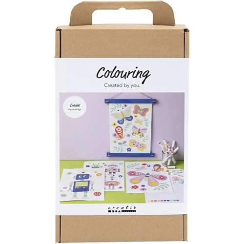 Kit de peinture par numéros coffret créatif à offrir pour anniversaire