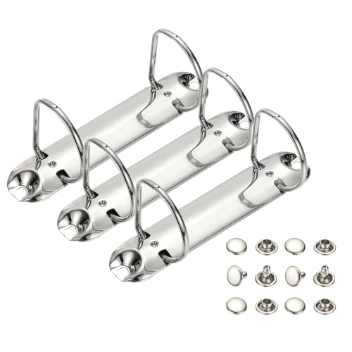 PATIKIL B7 2�������O�o�C���_�[���J�j�Y���A3�Z�b�g 1�C���` D�����O�����p�o�C���_�[�v�����i�[ ���[�Y���[�t�o�C���f�B���O�X�p�C�� �I�[�K�i�C�U�[�p DIY�t�B���y�[�p�[�X�g���[�W�t�H���_�[�A�N�Z�T���[�A38mm�V���o�[�g�[��