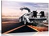 Back to The Future Canvas Wall Art Picture Print (30x20in) #1