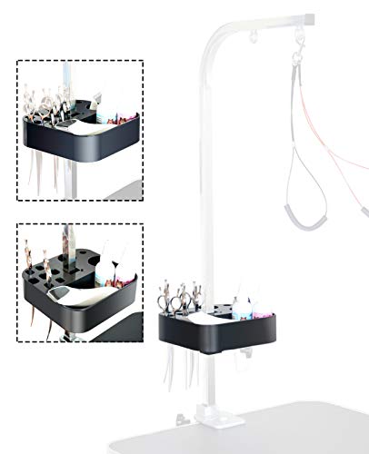 SHELANDY Portable pet Grooming Tools Holder for Dog Grooming Table and arm - Thumbnail 5