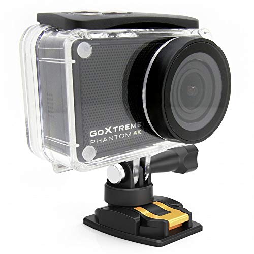 GoXtreme 'Phantom' 4K Action Cam mit Webcam-Funktion, 170째 Weitwinkel, WiFi, Bluetooth, 40 m wasserfest, 20155