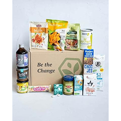VEGAN BOX® Vegane Starter Box I Vegane Snacks & Ersatzprodukte Cover