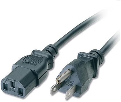 TM 6 FT 3 Prong AC Power Cord Cable Plug for HP Color Laserjet CP3500 Printer Series