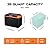 Alpicool CL40 Portable Car Freezer, 12 Volt Refrigerator, 39 Quart(37.1 Liter) Fast Cooling 12V Car Fridge, Car Cooler for RV, Truck, Camping, Outdoor -12/24V DC and 100-240V AC (Black & Orange)