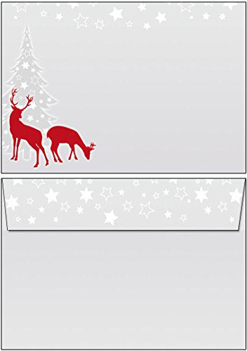 Ideenstadl - 50 buste natalizie, formato DIN C6