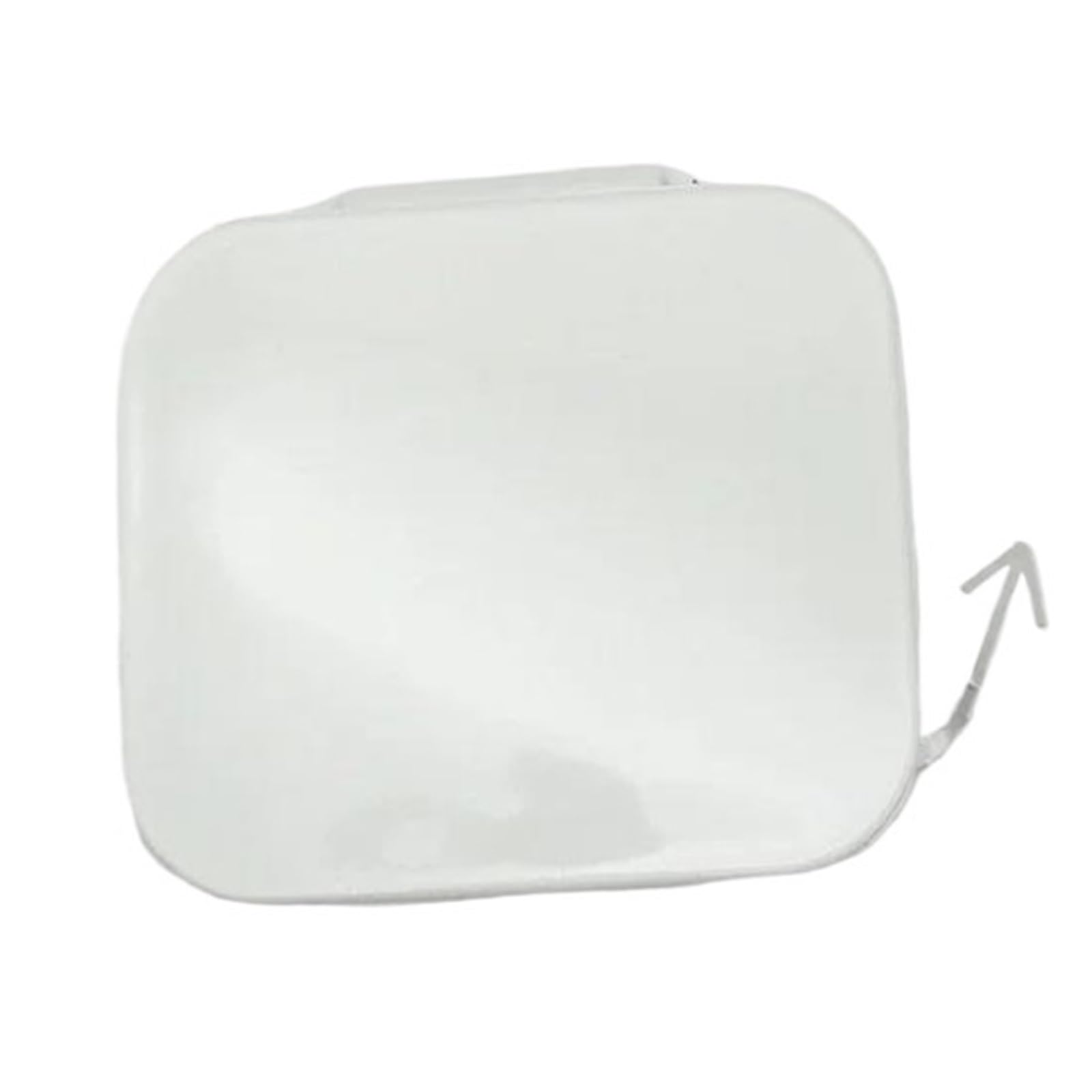 Abschlepphaken Ösenabdeckung Für Kicks 2017 2018 2019 2020 Frontstoßstange Abschlepphaken Abdeckung Anhängerkappe(1 PCS Pearl White)