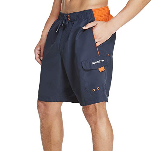 Image of Speedo Men's Marina Sport Volley, Knee Length Swim Trunk