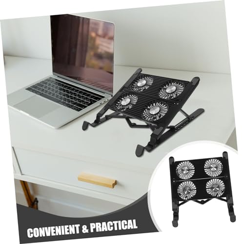 Base para portátil ARTIBETTER Cooling Pad ajustable negra miniatura 3