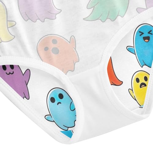 Playful Cartoon Toddler Girl Undies, Girls Underwear Cotton, 2T–8 Years4