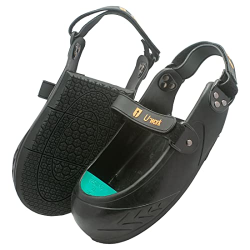 Double Hook Safety Overshoes with Steel Toe Caps