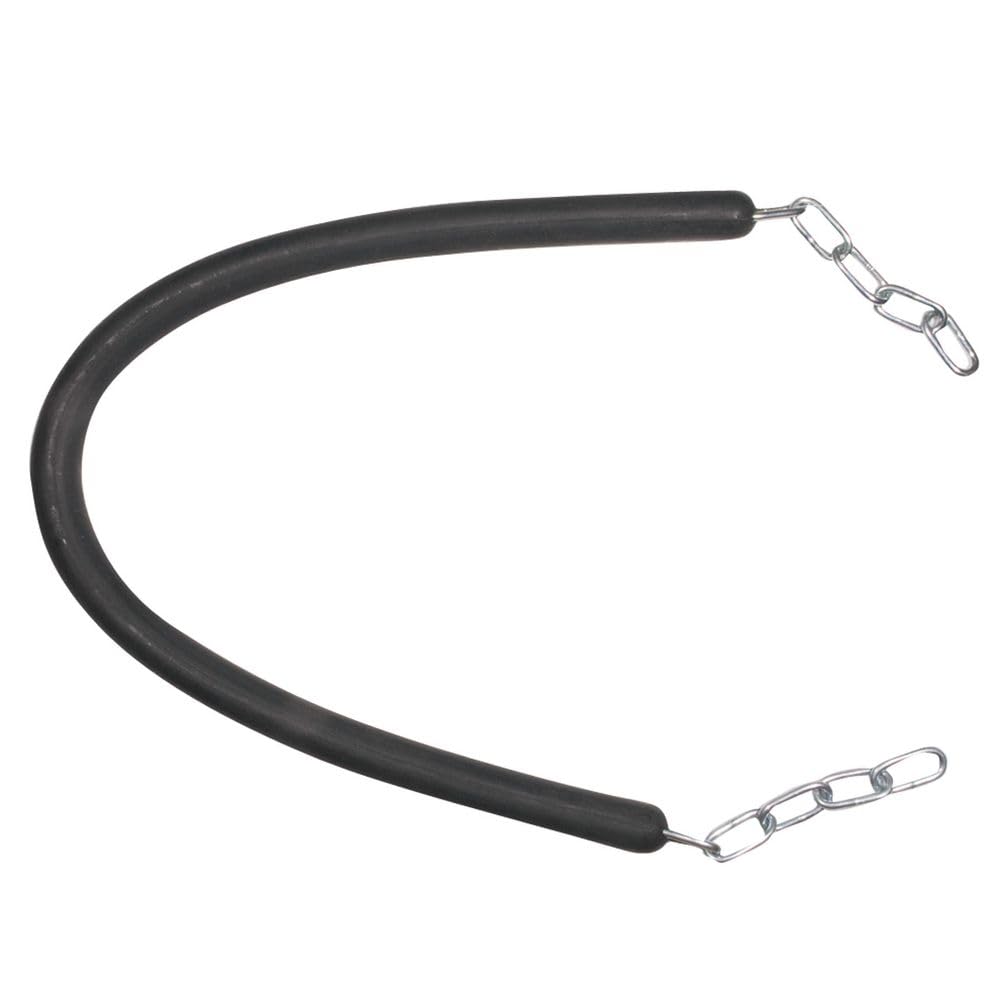 Dura-Tech Stall Guard Chain | Heavy Duty Rubber-Coated | Secure & Versatile | Ideal for Horse Stalls | Color Black