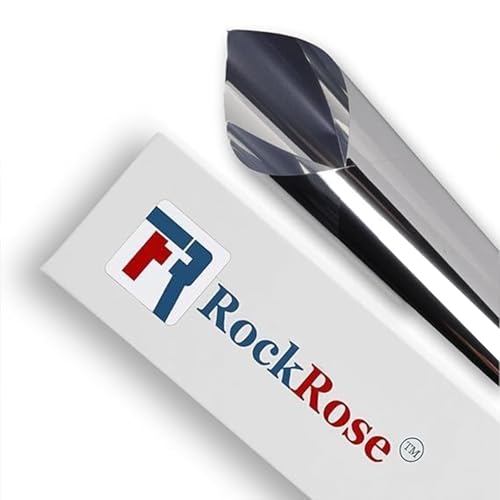 Rockrose Window Tint for Home, One Way Privacy Window Film Heat...
