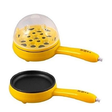 Electric Boiler Steamer Non Stick Frying Pan Roaster Multipan Omelette Maker Egg Cooker