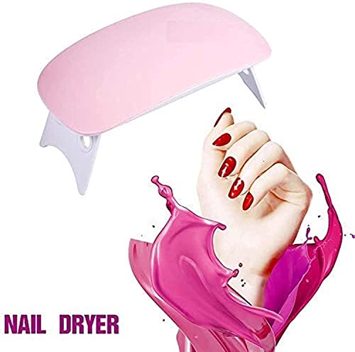 GOODIEBOX Professional Intelligent Automatic LED UV Curing Nail Art Lamp Manicure Pedicure Tool Professional Nail Polish Dryer Machine and Salon Decorator Shaper Manicure Kit... - Image 4