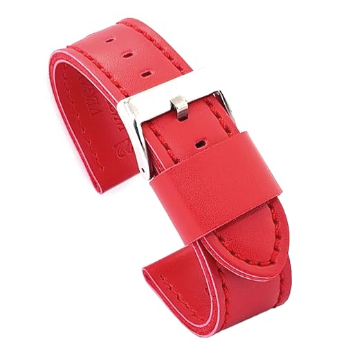 diloy Correa de reloj microfibra vegana plana – Cruelty Free...