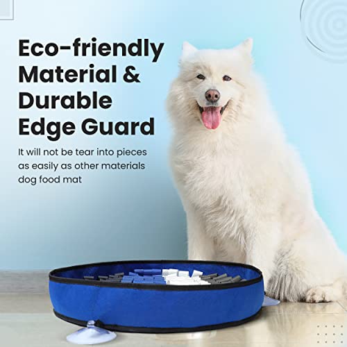 Snuffle Mat for Dogs Small and Large Breed – Interactive Feed Game/Cat Dog Puzzle Toy That Helps with Stress Relief, Foraging Skills, Brain Stimulation and Boredom Dog Enrichment Toys