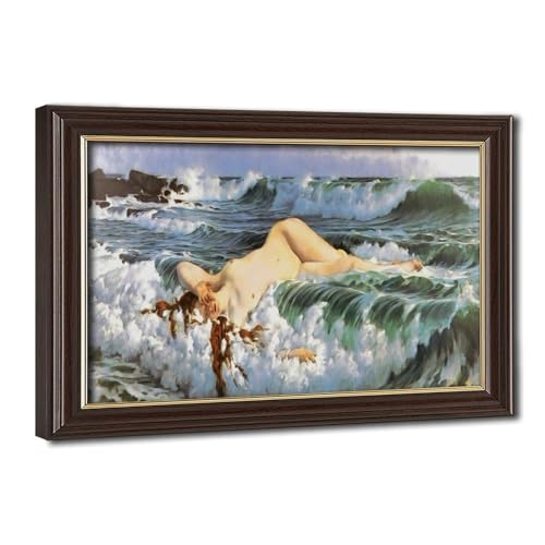 Toile La Naissance de Vénus Adolf Hiremy Hirschl déco murale salon bureau